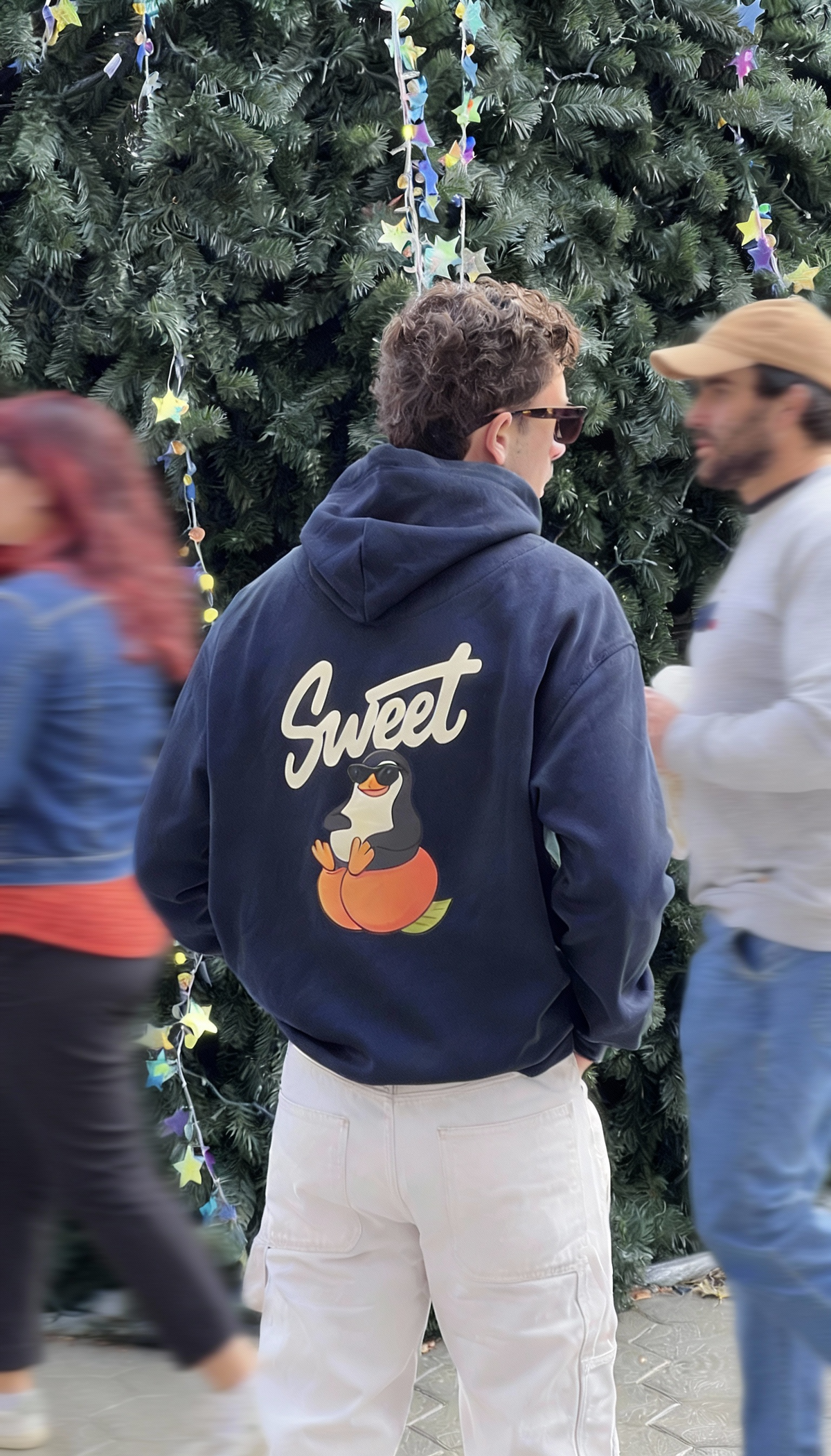 Dessuadora amb caputxa Sweet Penguin